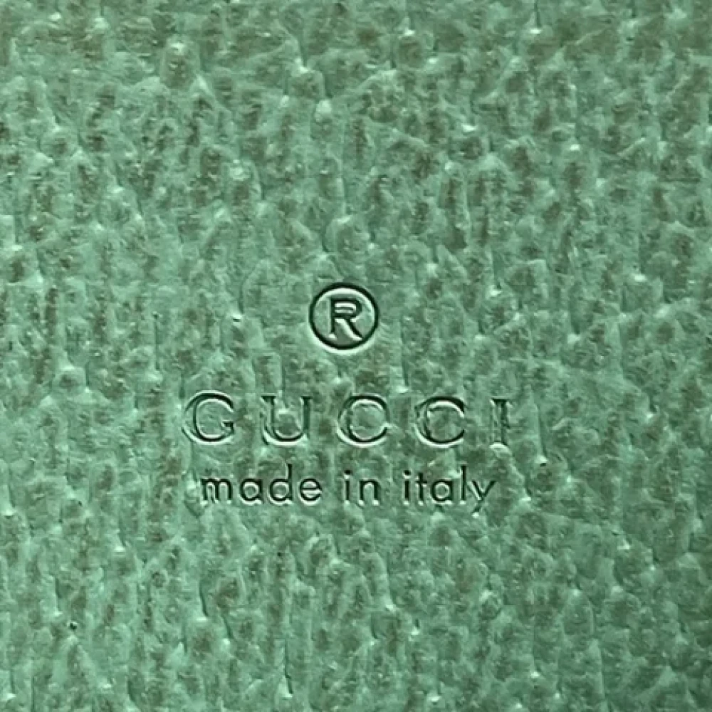 Gucci Vintage Pre-owned Canvas wallets Beige Dames