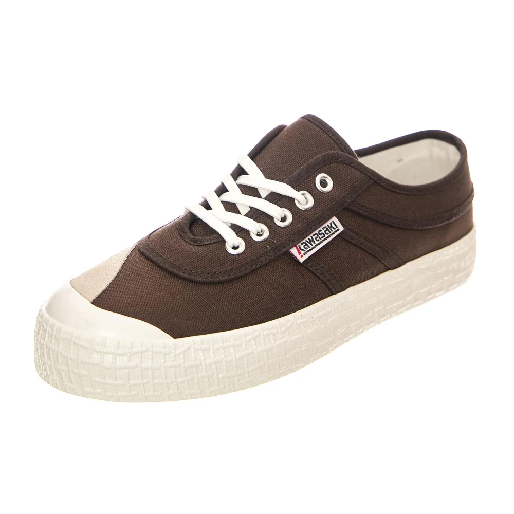 Kawasaki Original Canvas Schoen Dames Schoenen Bruin