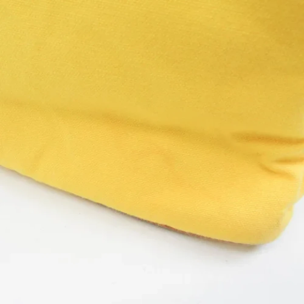 Hermès Vintage Pre-owned Leather pouches Yellow Dames