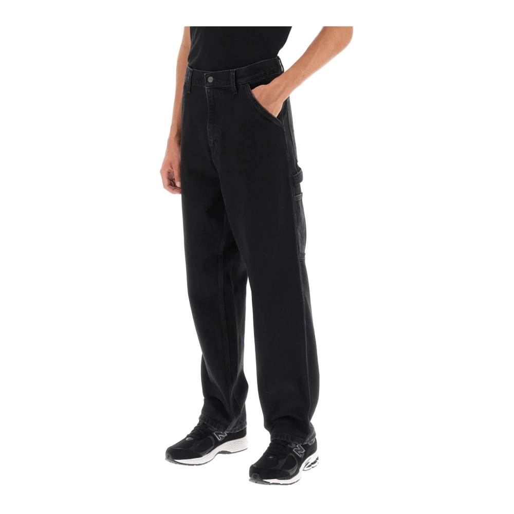 Carhartt WIP Smith Cargo Jeans Black Heren