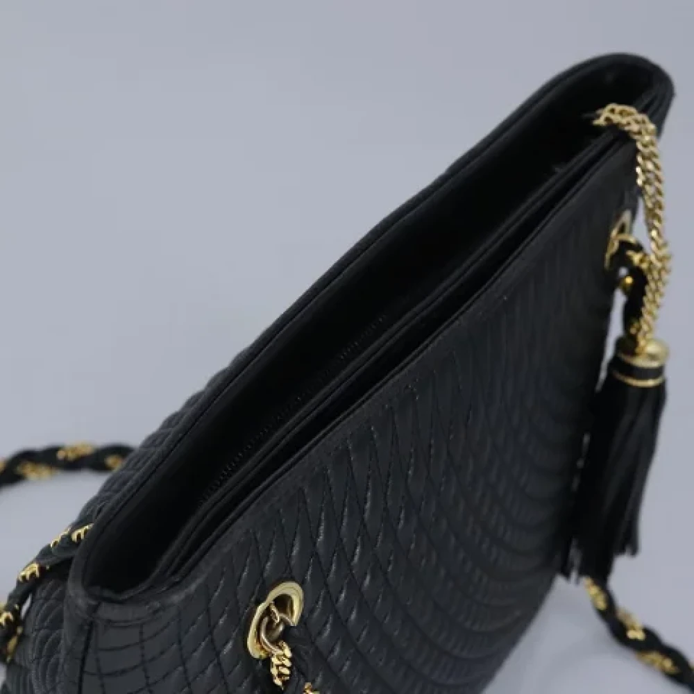 Bally Pre-owned Leather shoulder-bags Black Dames
