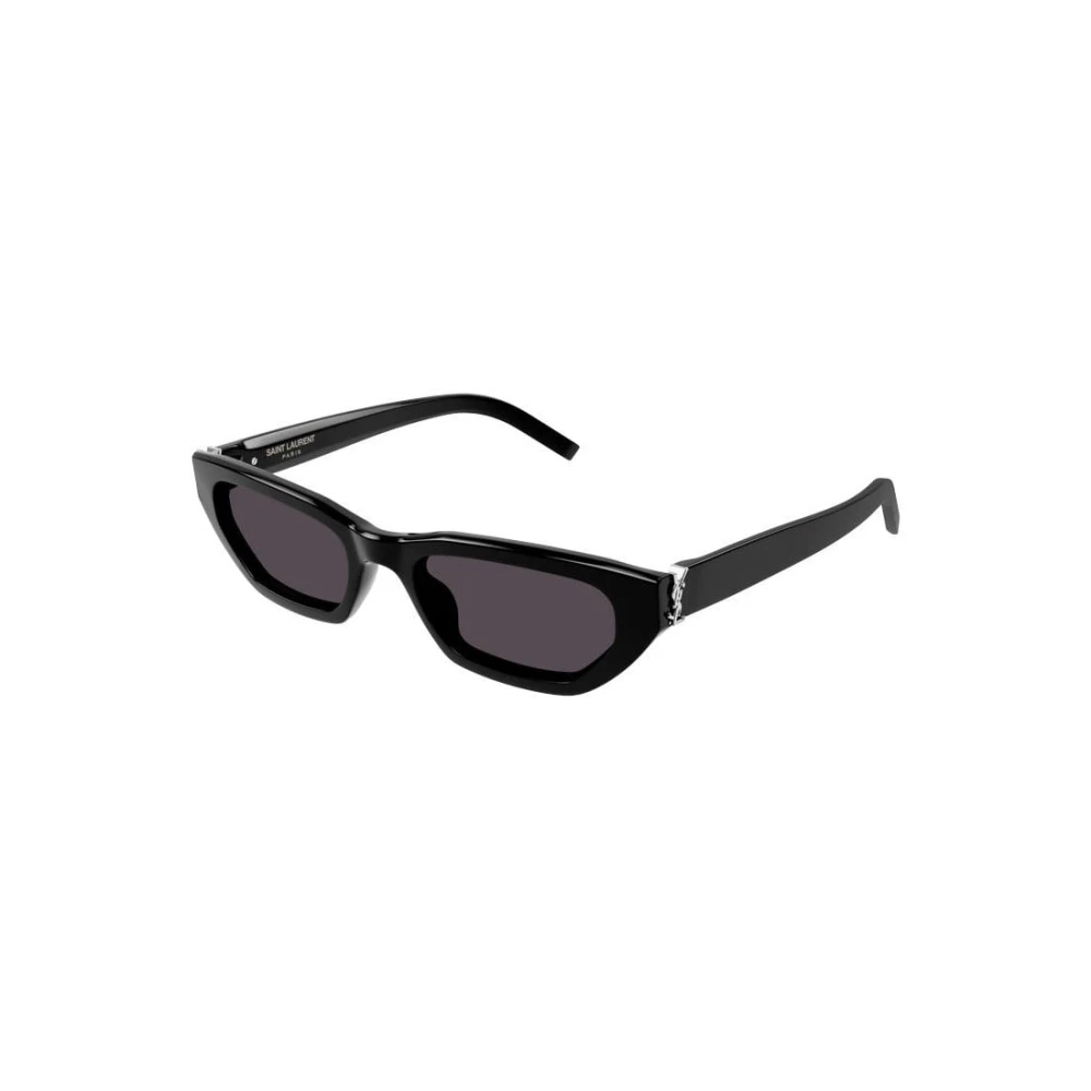 Saint Laurent Unisex Black Sunglasses, 54 Mm, M126 Sunglasses