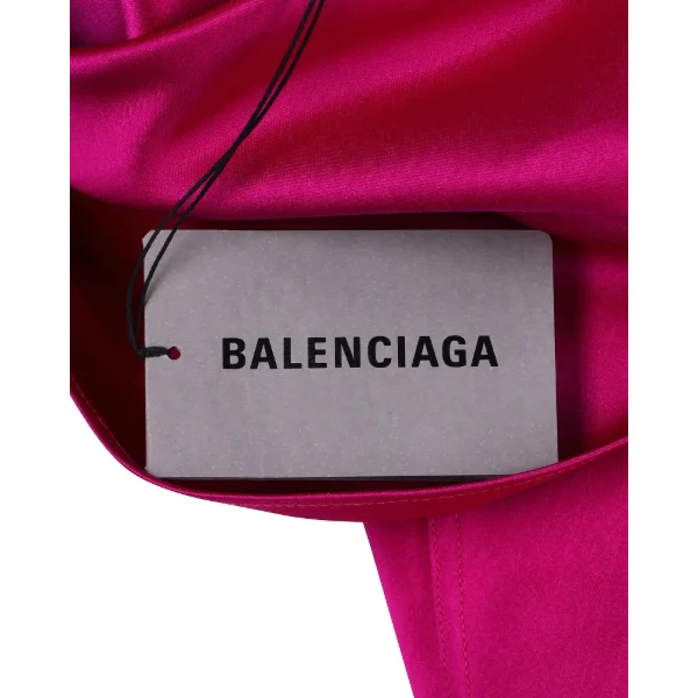 Balenciaga Vintage Pre-owned Silk tops Pink Dames