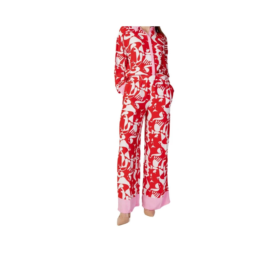 Trousers > Wide Trousers - - Vila - Modalova