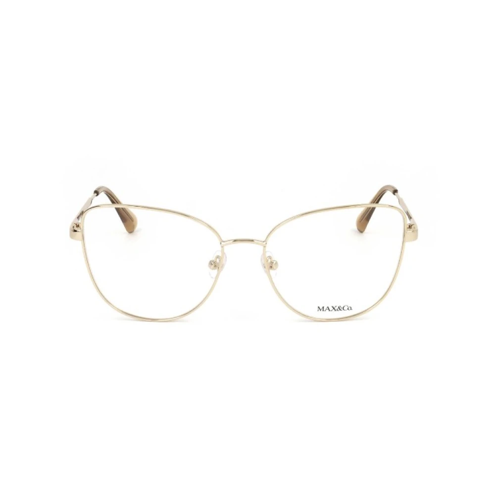 Max & Co Gold Palladium Eyewear Frames Mo5020 Yellow Dames