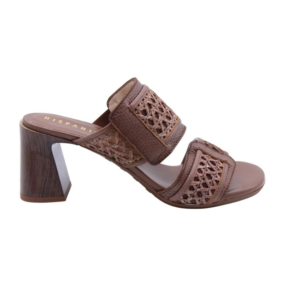 Hispanitas Brown Tarnby - Female - Heeled Mules - 7 Uk - Shoes