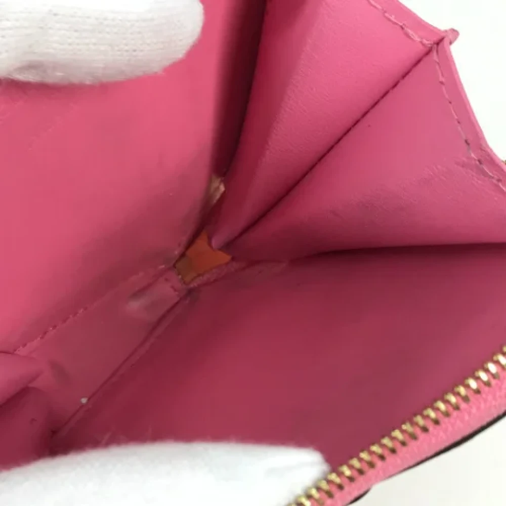 Louis Vuitton Vintage Pre-owned Fabric wallets Pink Dames
