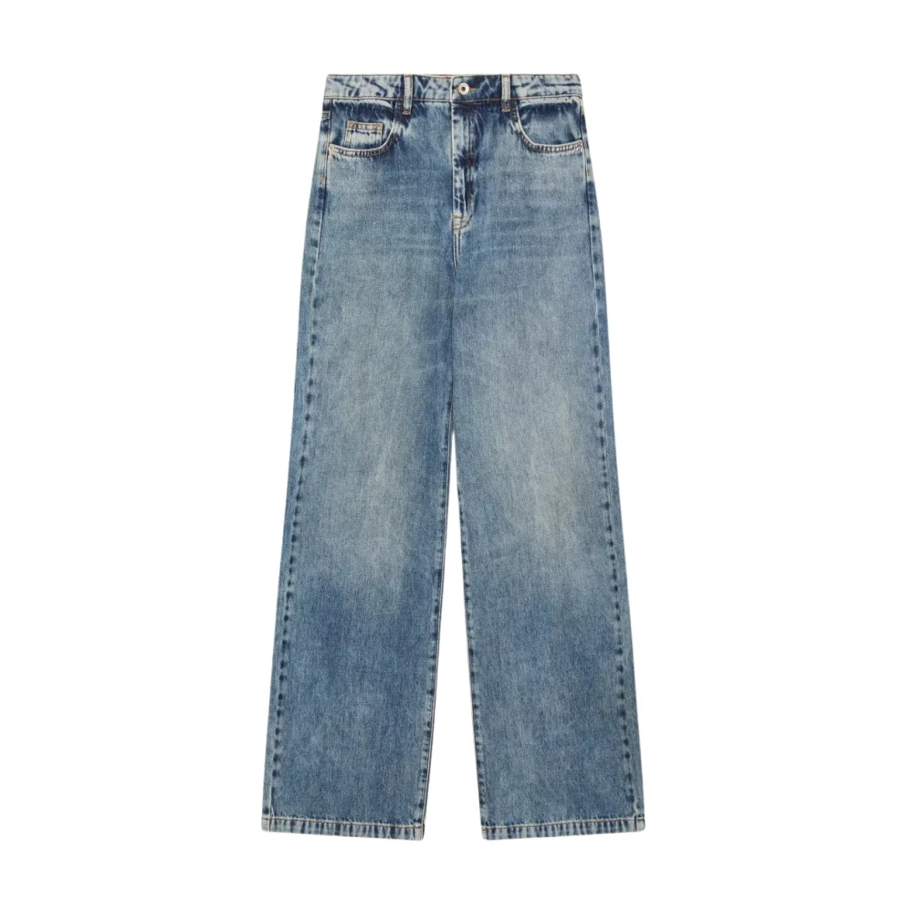PATRIZIA PEPE Denim Essential Broek Art. 8P0487D1Wzb Blue Dames