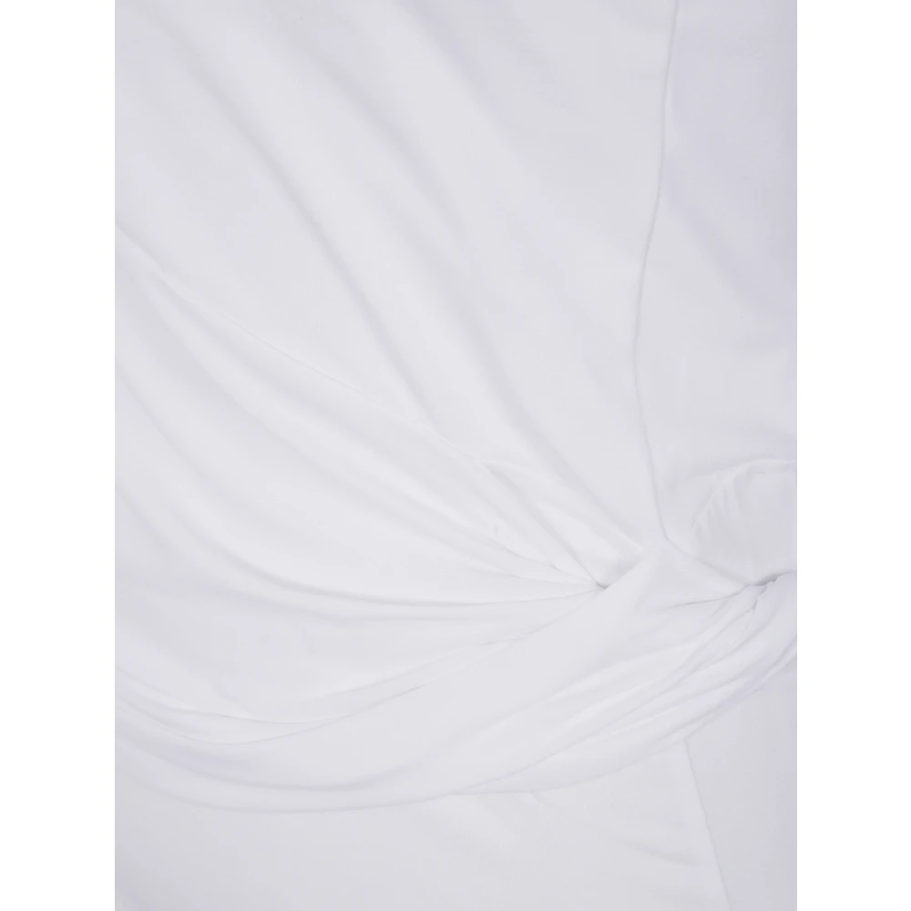 Patou Elegant One Shoulder Top White Dames