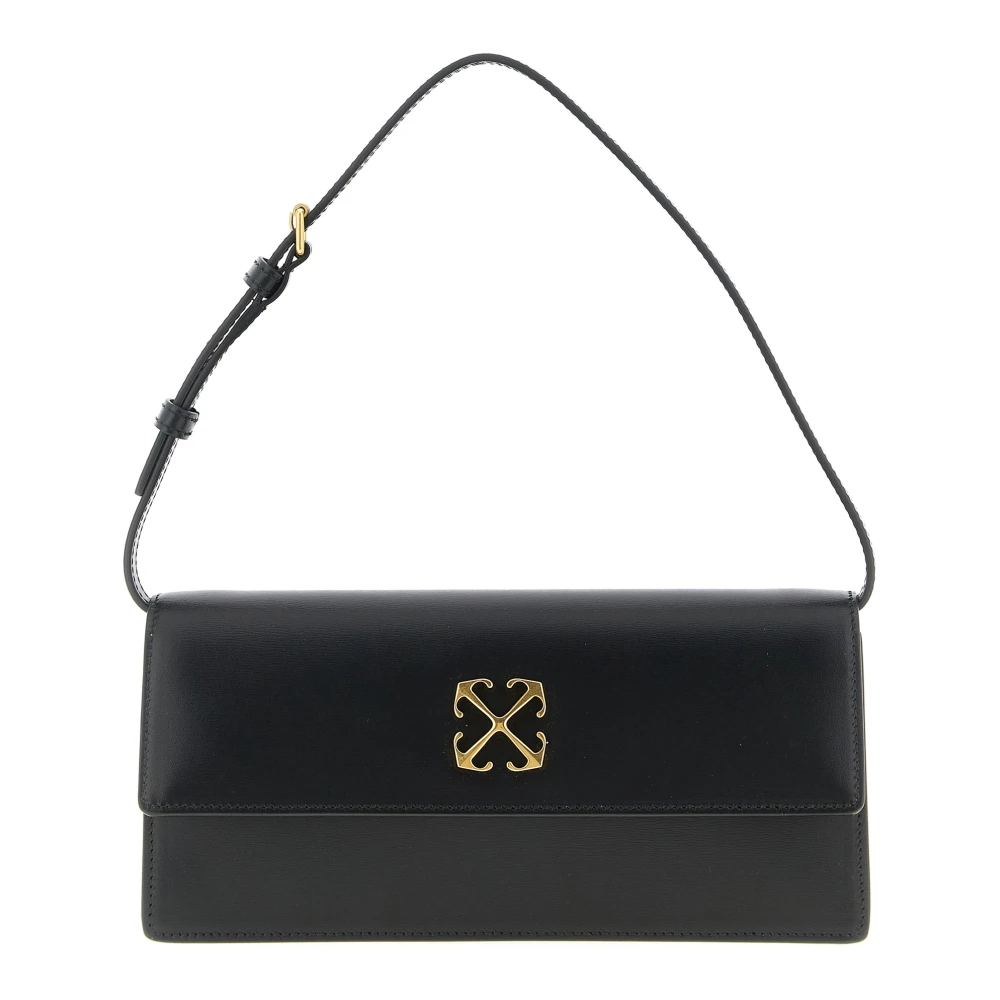 Off White Women's Black Shoulder Bags, One Size, Jitney 1.0 Shoulder Bag