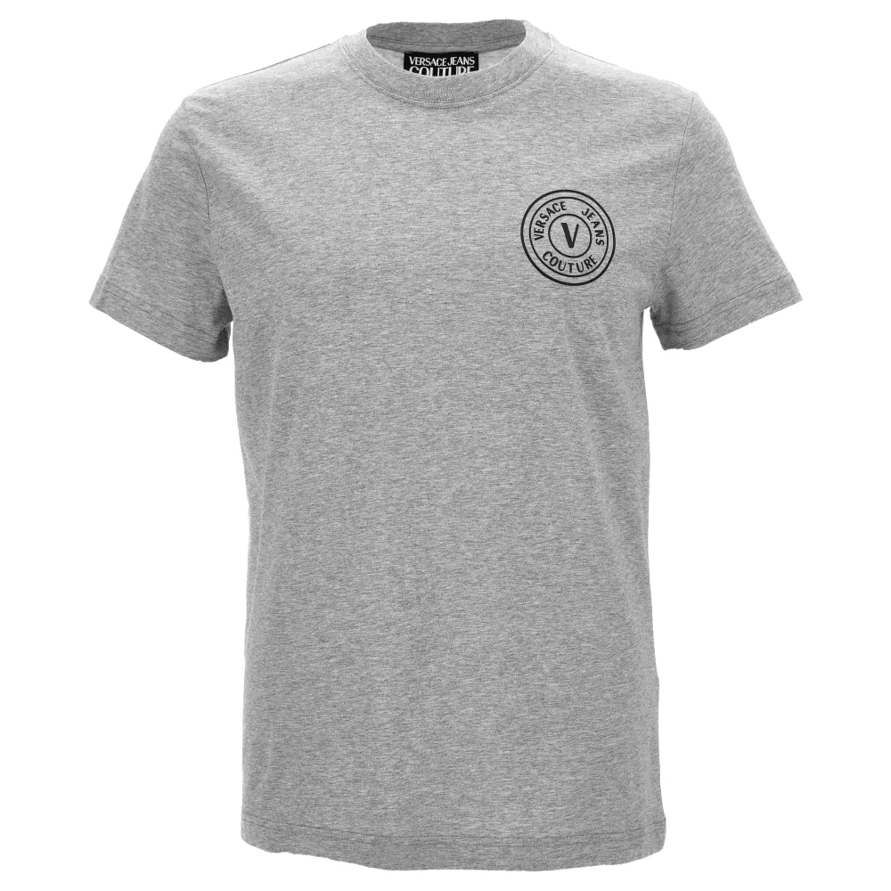 Versace Jeans Couture T-shirts en Polos Gray Heren