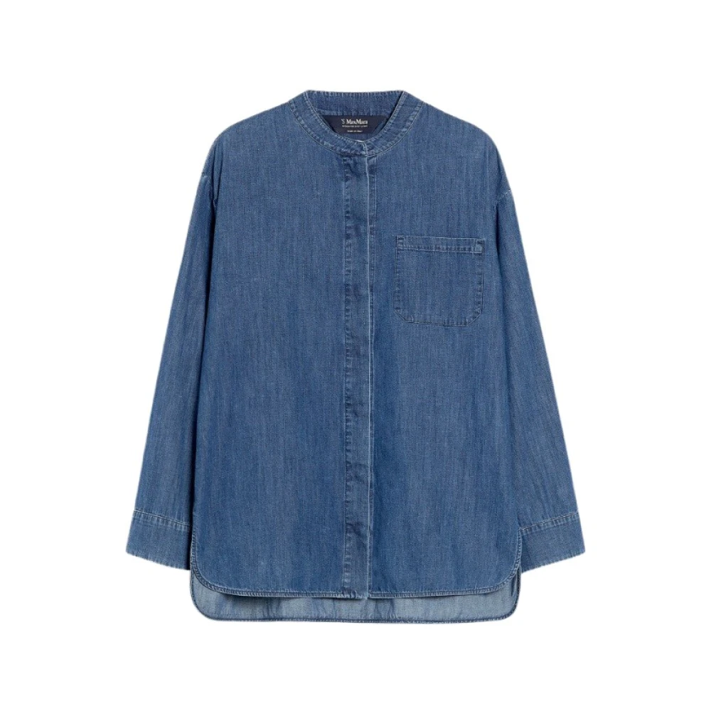 Blouses & Shirts > Denim Shirts - - Max Mara - Modalova