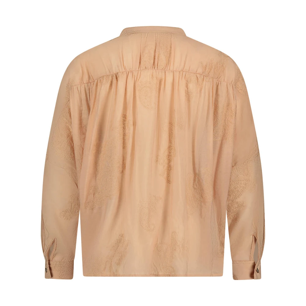 Nukus Geborduurde Rosan Blouse Pink Dames