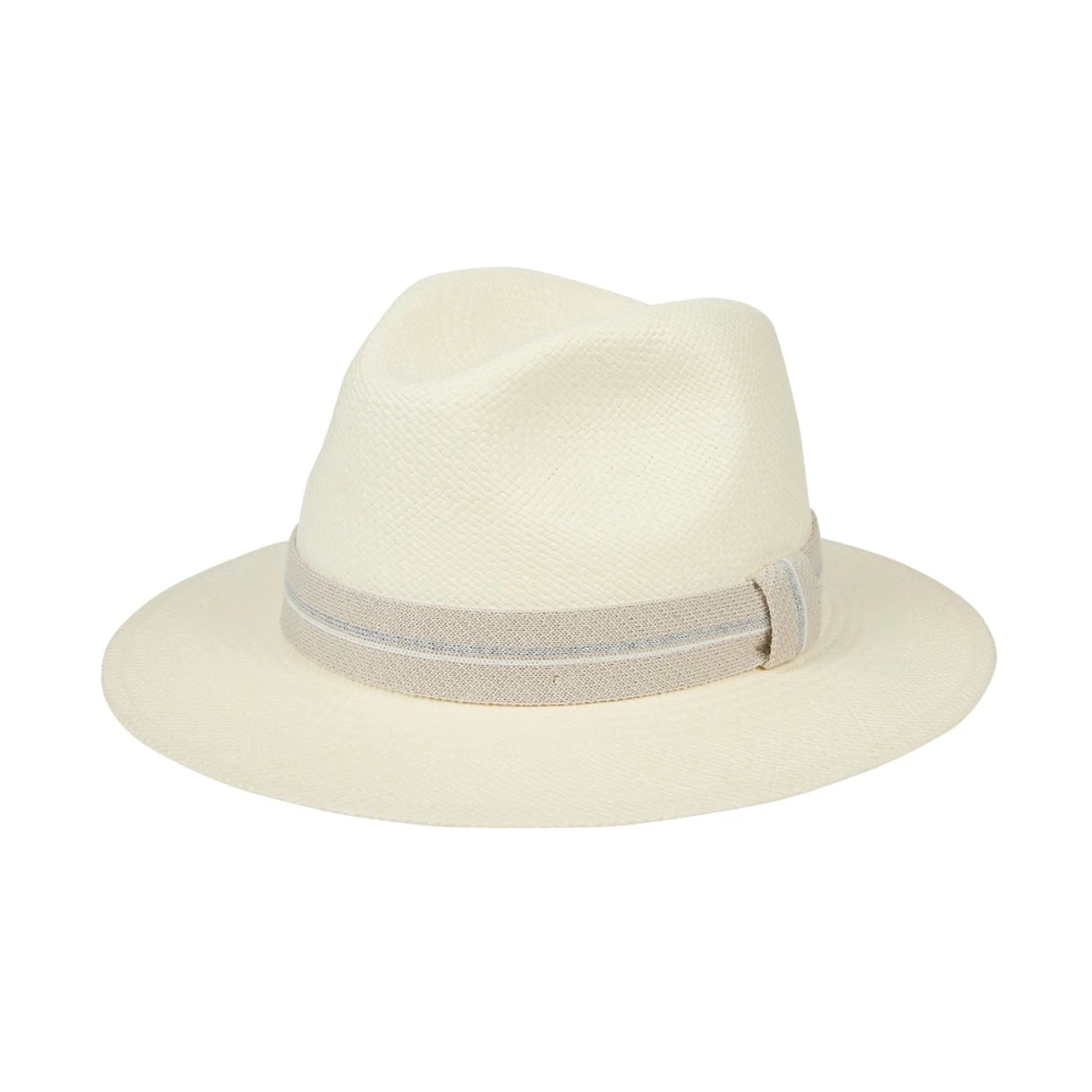Eleventy Men's Beige Accessories, L, Cappello Nastro