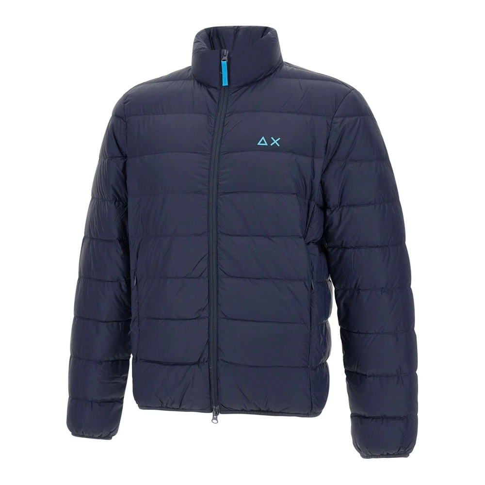 Sun68 Heren Donsjas Blauw Waterdicht Winddicht Blue Heren