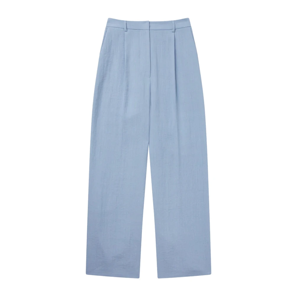 Munthe Elegante lichtblauwe broek Blue Dames