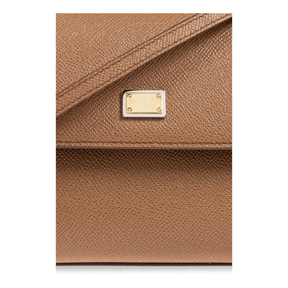 Dolce & Gabbana Handtas 'Sicily Medium' Brown Dames