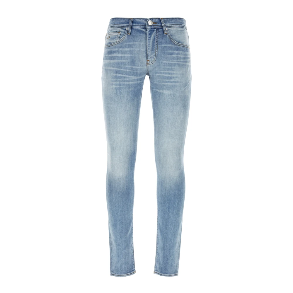 Armani Exchange Stijlvolle Jeans voor Mannen en Vrouwen Blue Heren