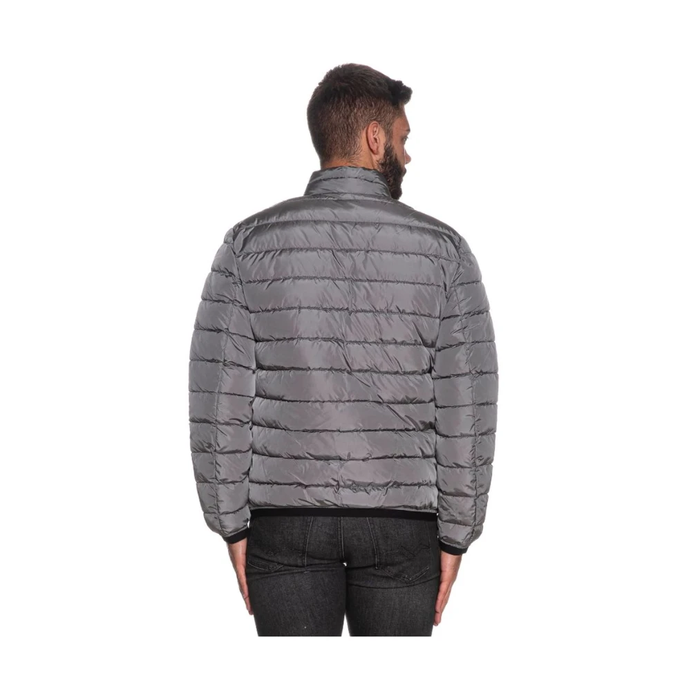 RefrigiWear Grijze Nylon Donsjas Gray Heren