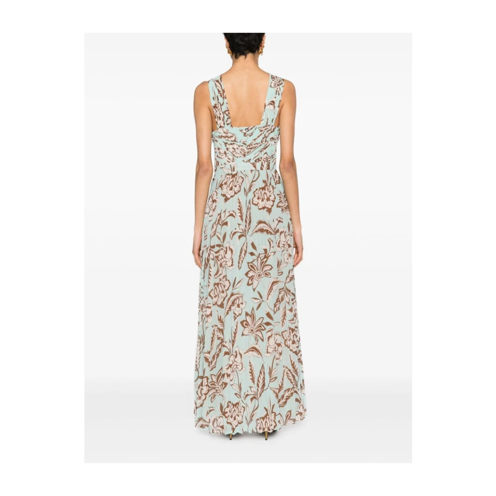 Liu Jo Bloemenprint Maxi Jurk Multicolor Dames