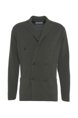 green-knit-double-breasted-blazer