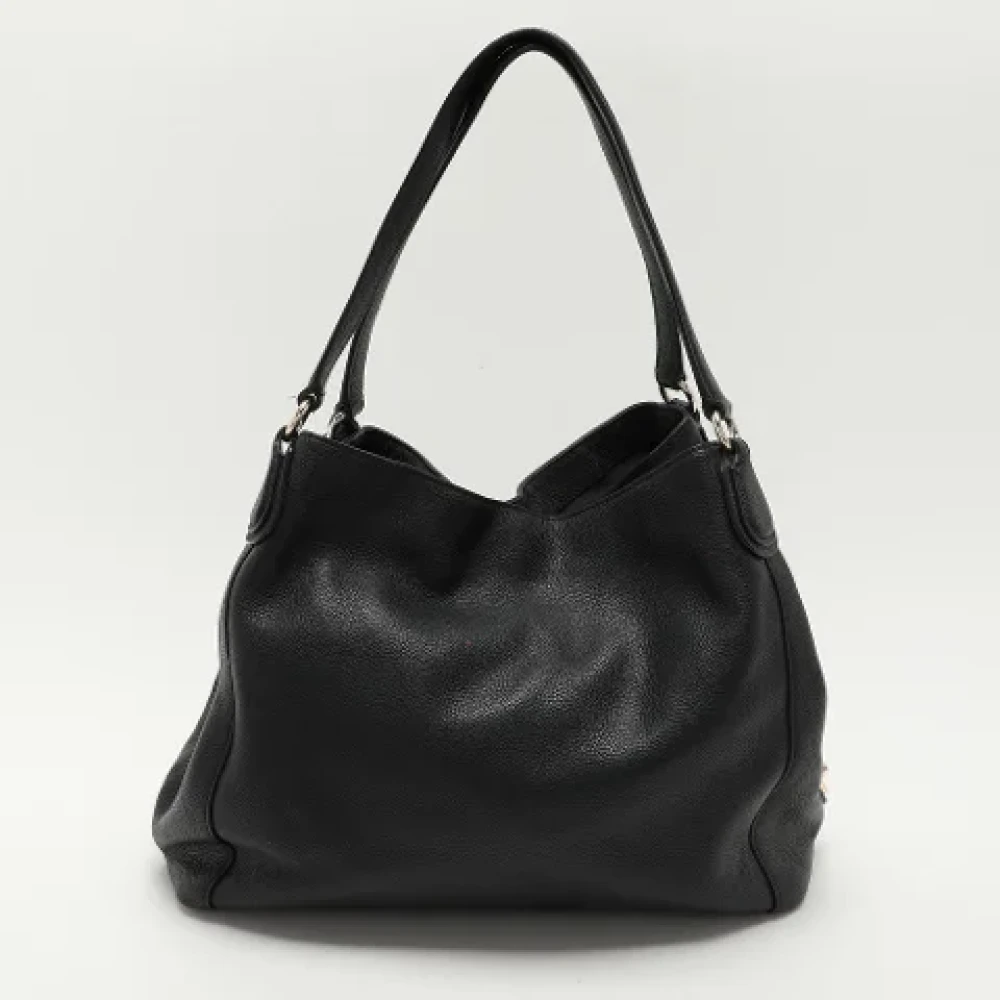 Coach Pre-owned Leather handbags Black Dames