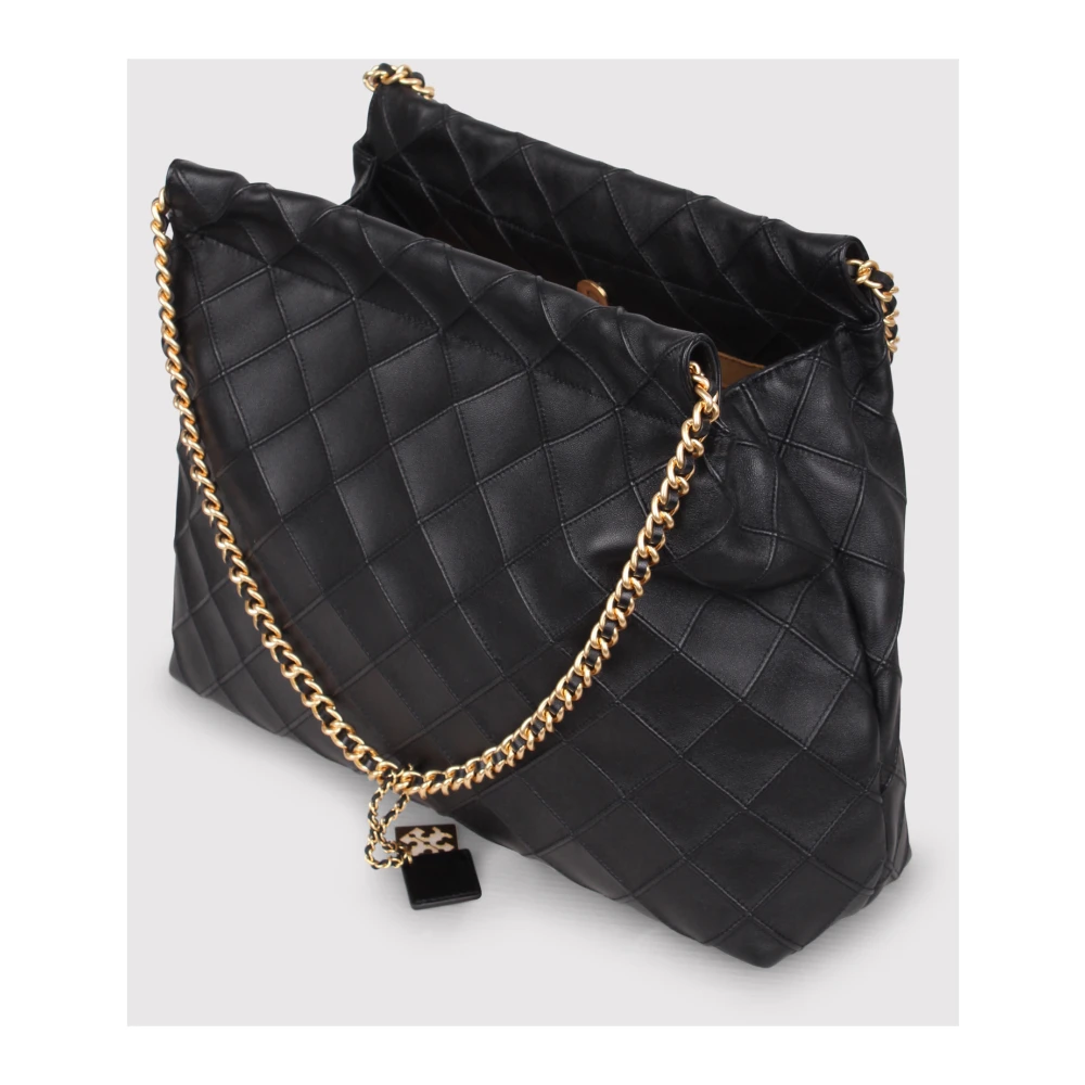 TORY BURCH Zachte Fleming Schoudertas Black Dames