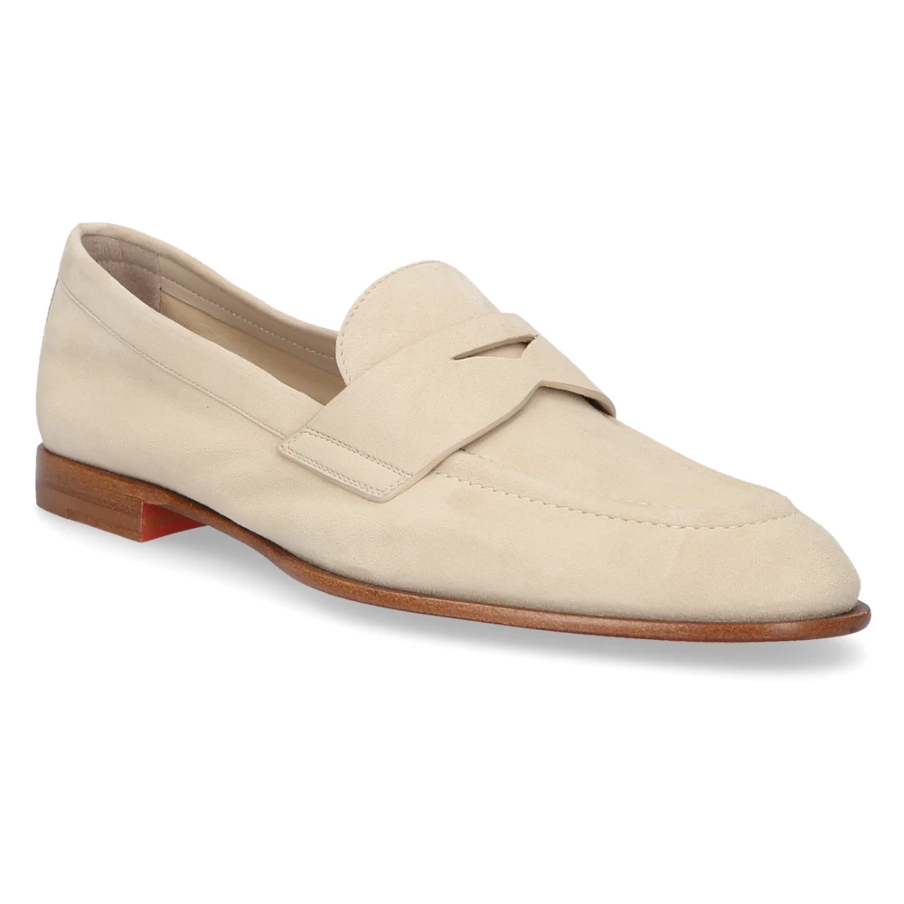 Santoni Loafers Beige Dames