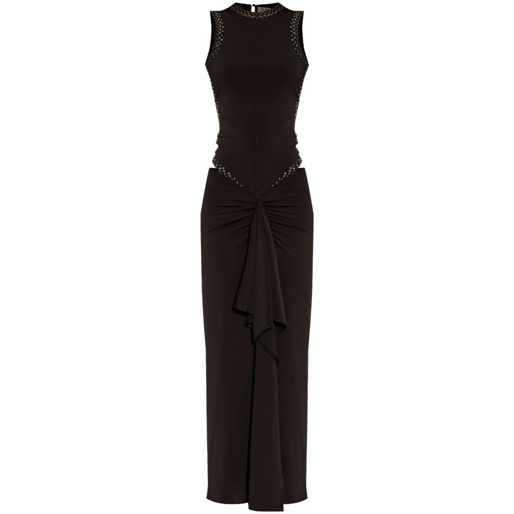 The Attico Women's Black Party Dresses, M, Elegant Dress