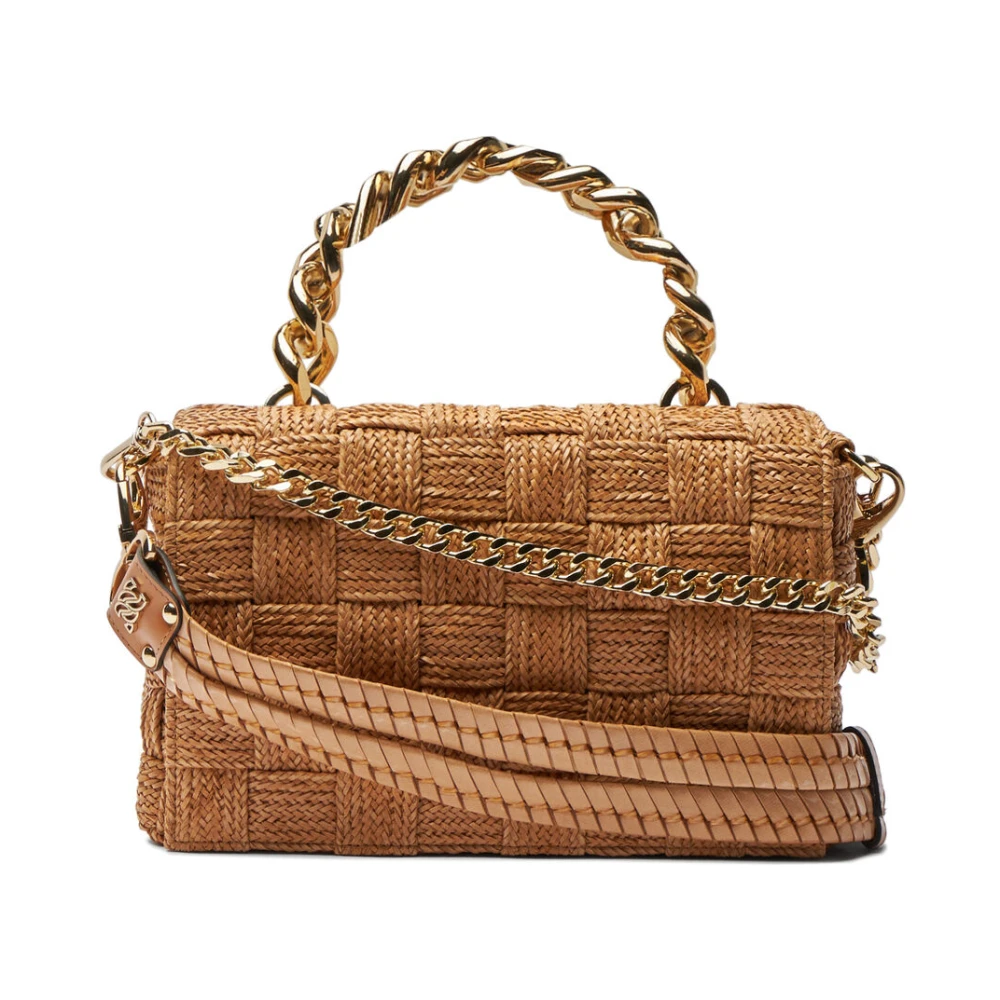 Casadei Hanoi Vegan Leren Tas Brown Dames