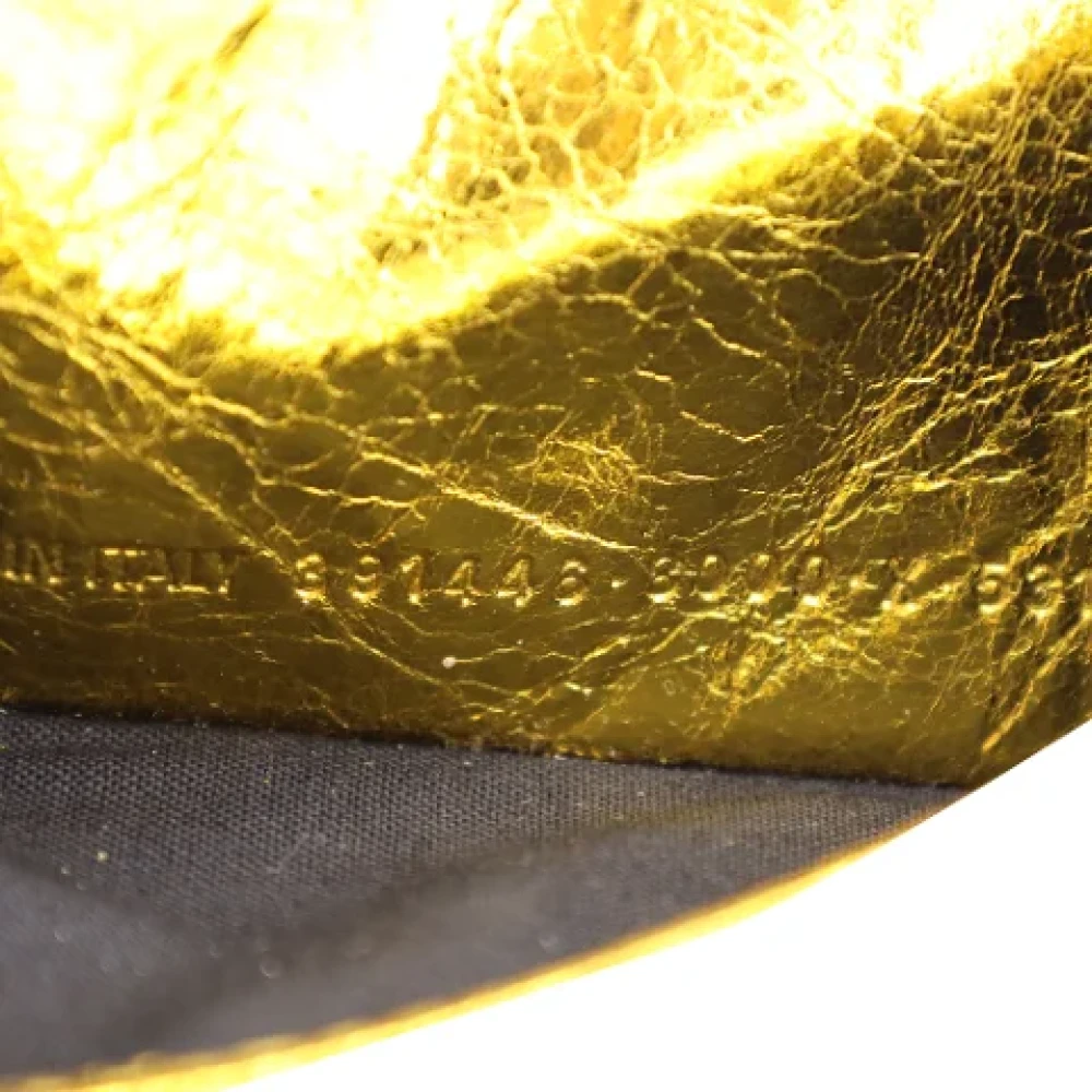 Balenciaga Vintage Pre-owned Leather wallets Yellow Dames
