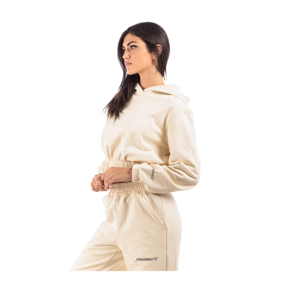Hinnominate Korte capuchontrui White Dames