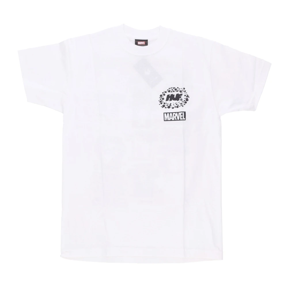 HUF Galactic Avengers Wit T-shirt White Heren