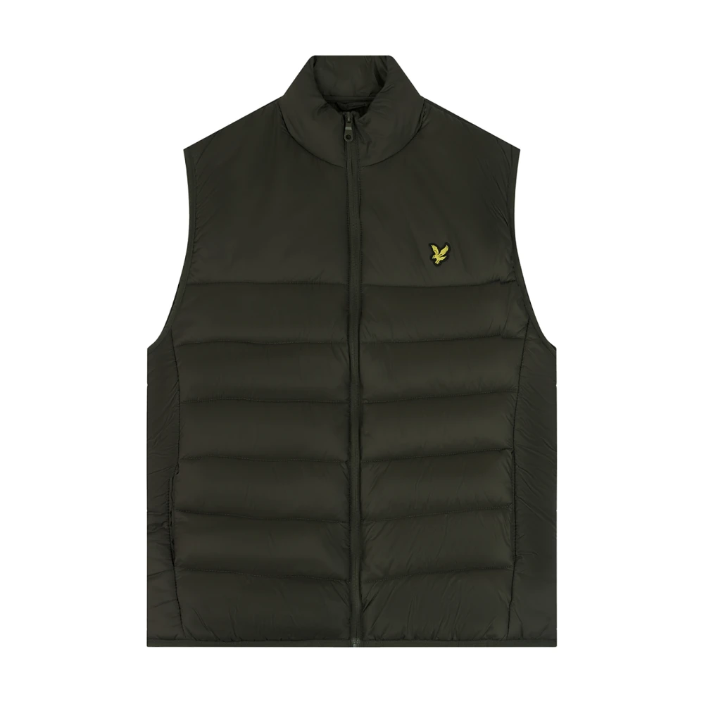 Lyle & Scott Men's Green Waistcoats, S, Light Jackets Wadded Gilet