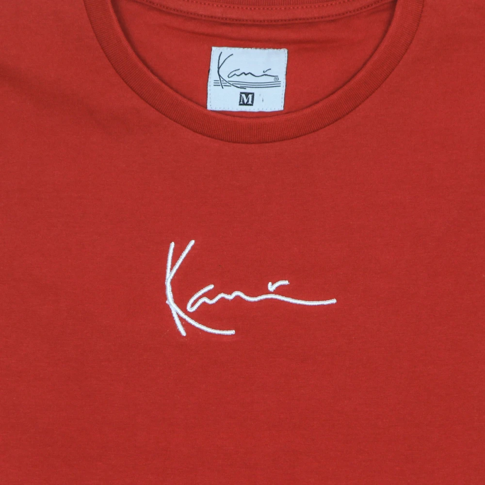 Karl Kani Signature Short Tee Rood Red Dames