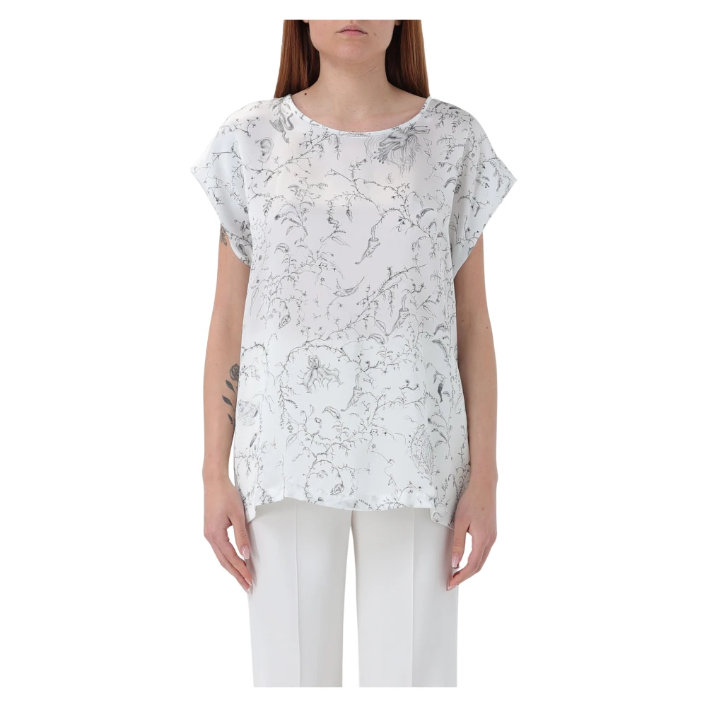 Fabiana Filippi Multicolor Blouses, Female, S, Bermuda Top
