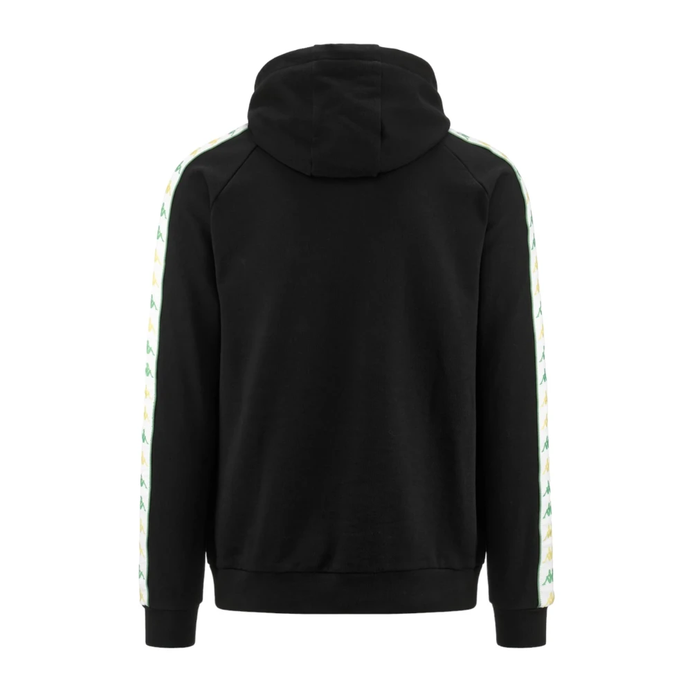Kappa Heren Hoodie 222 Banda Sirio Black Heren