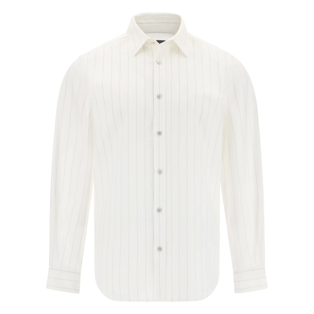 Boggi Milano Herren Weiß Shirts, Lgröße: