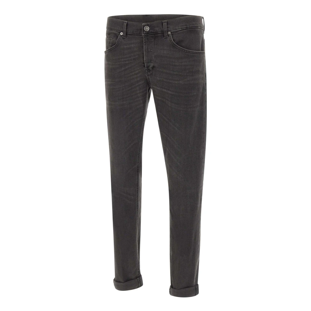 Dondup Men's Black George Jeans - Slim Fit Jeans - W31 - Jeans