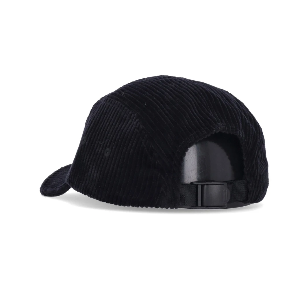 Carhartt WIP Zwarte gebogen klep camperpet Black Heren