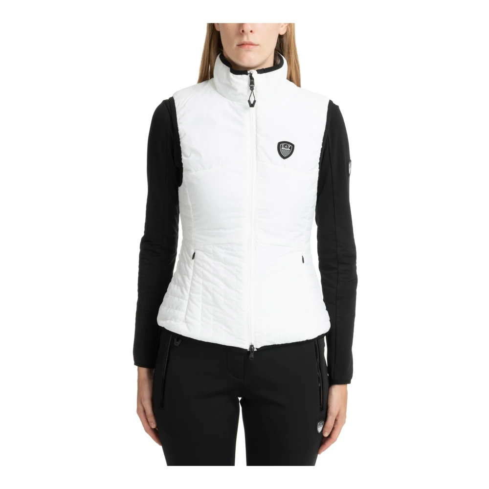 Emporio Armani EA7 7-Delig Ski Suit met Capuchon Black Dames