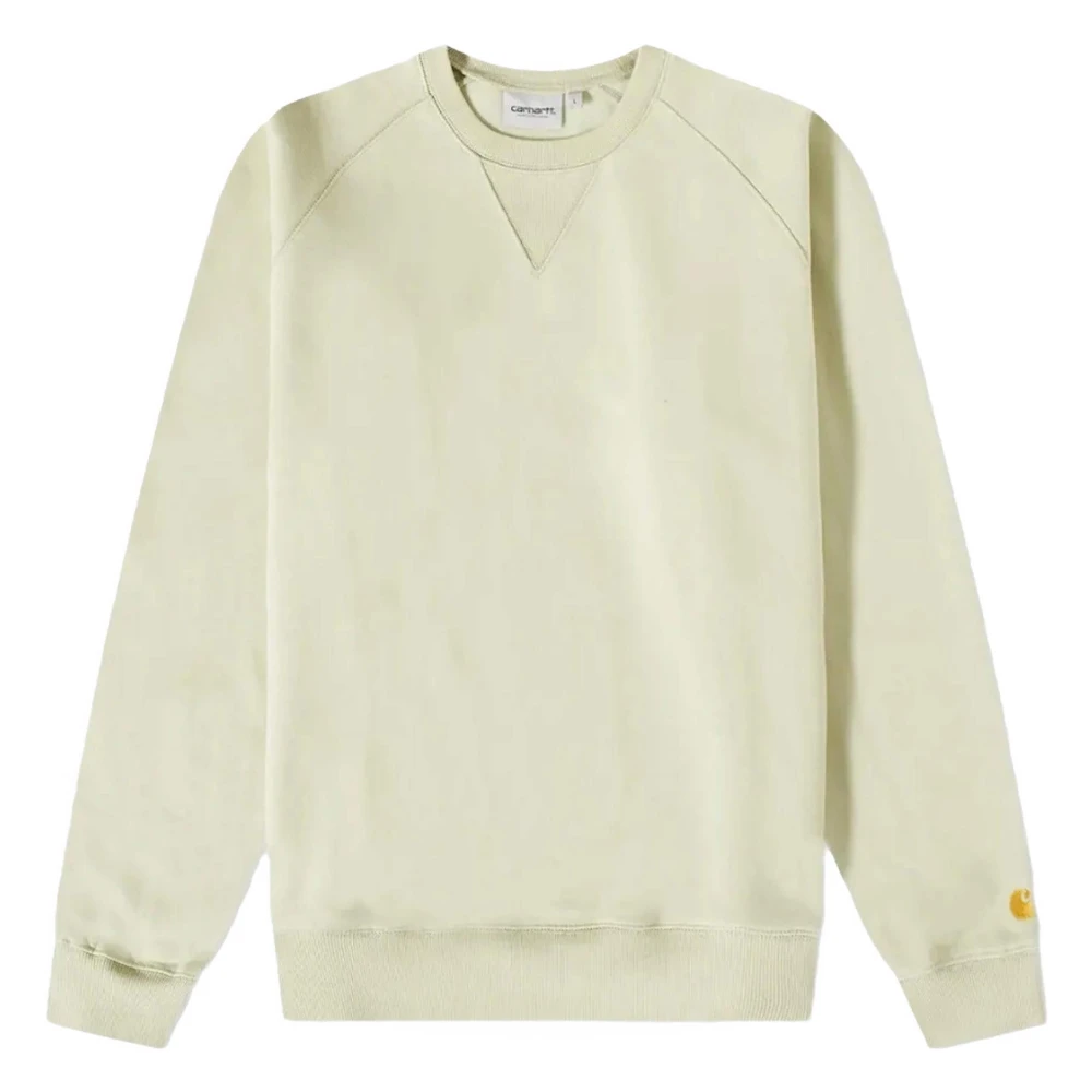 Carhartt WIP Chase Sweatshirt Comfortabele Sweater Green Heren