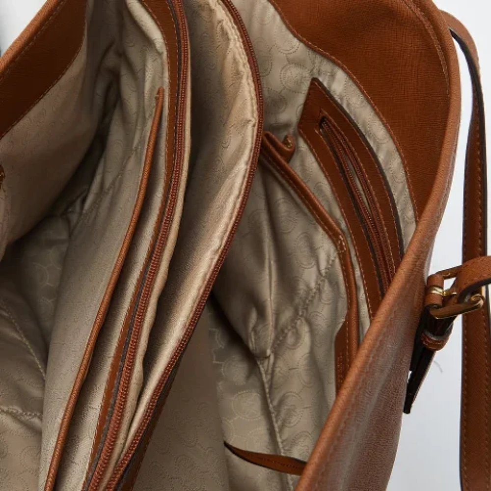 Michael Kors Pre-owned Leather totes Brown Dames