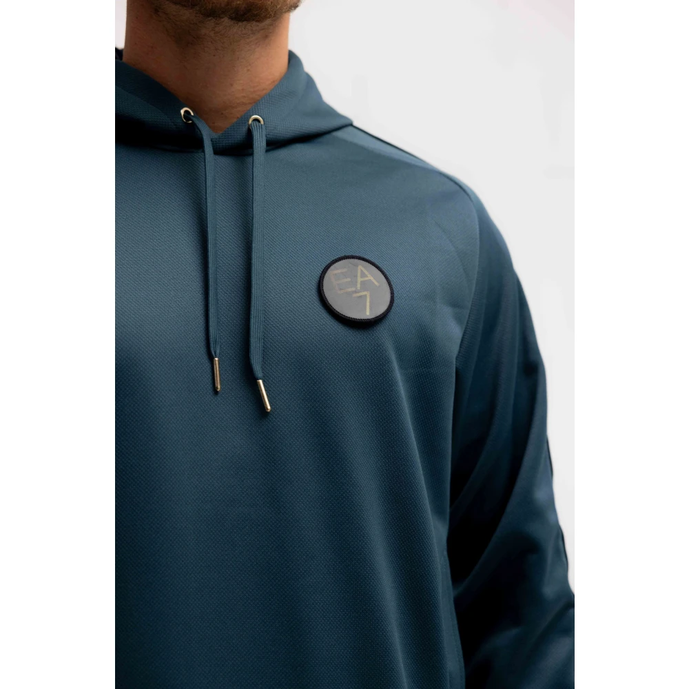 Emporio Armani Stargazer Hoodie Blauw Heren Blue Heren