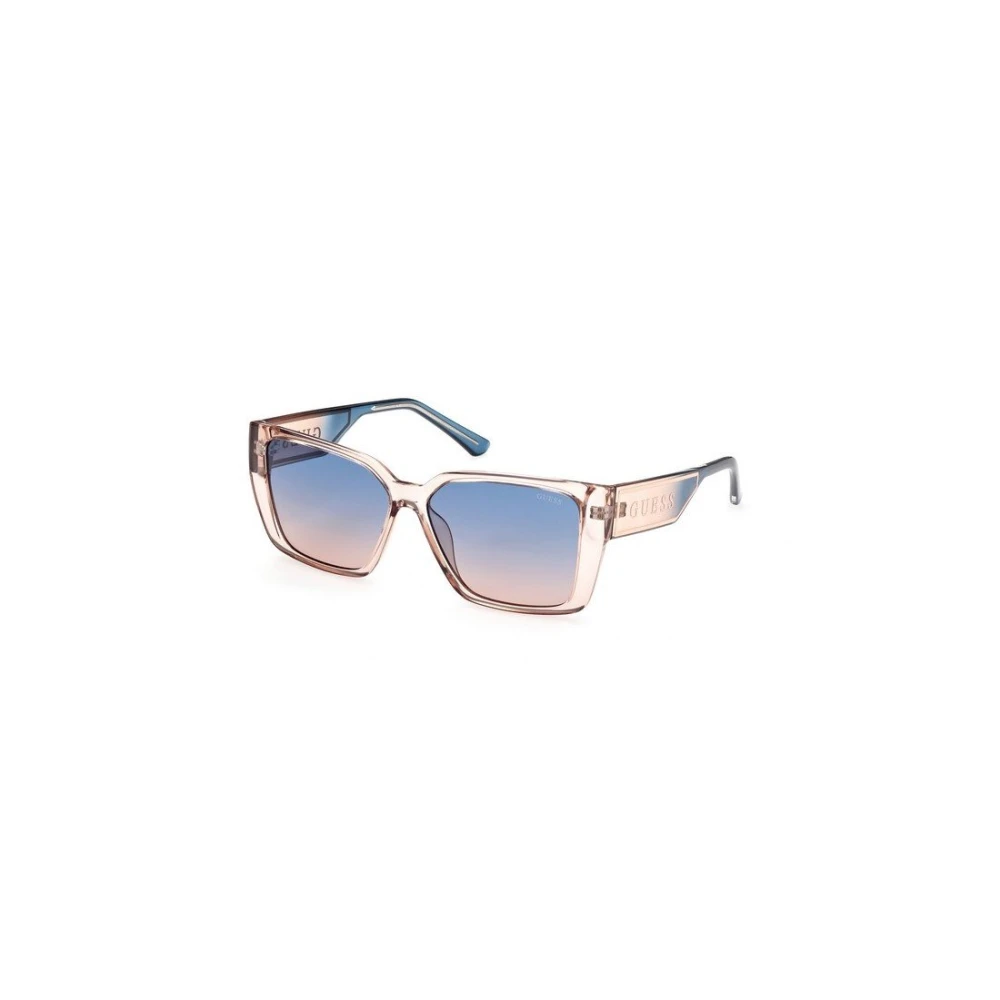 Guess Beige Sunglasses, Female, 56 Mm, Square Sunglasses