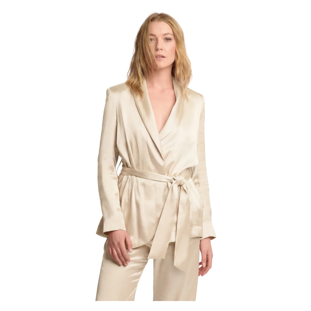 Kocca Beige Blazers, Female, M, Kristal Blazer