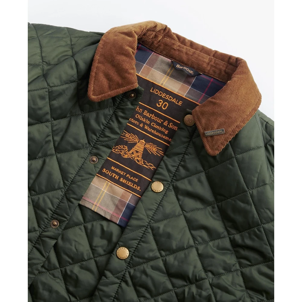 Barbour 30e verjaardag Liddesdale Gewatteerde Jas Green Heren