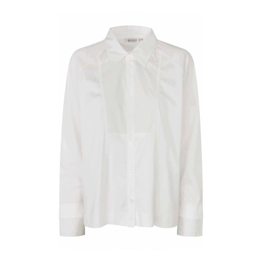 Masai Donna Bianco Camicette S, New,