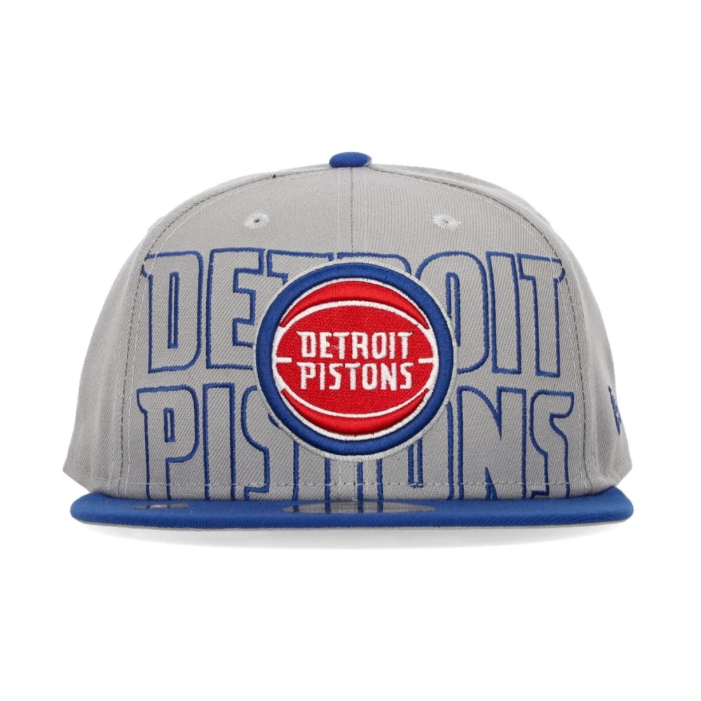 new era NBA Draft 950 Cap Pistons Gray Heren