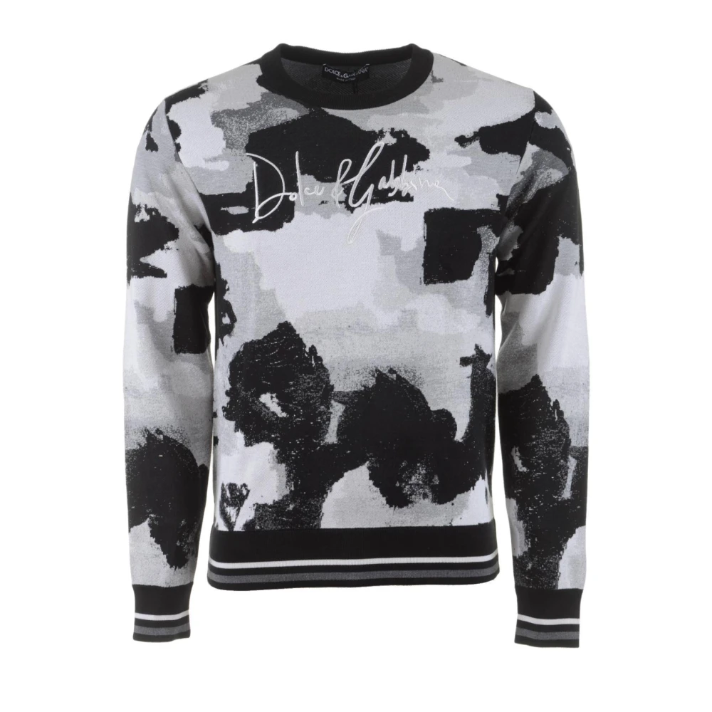 Dolce & Gabbana Men's Crewneck Pullover Sweater